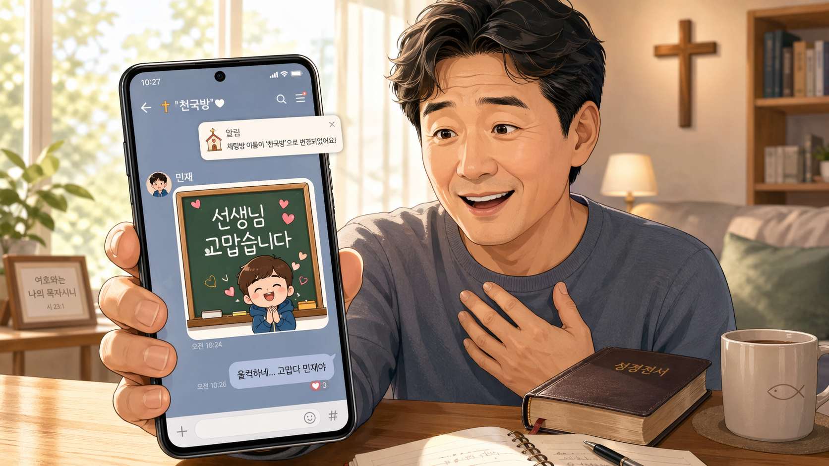 스승의 날, 단톡방에 찾아온 작은 변화